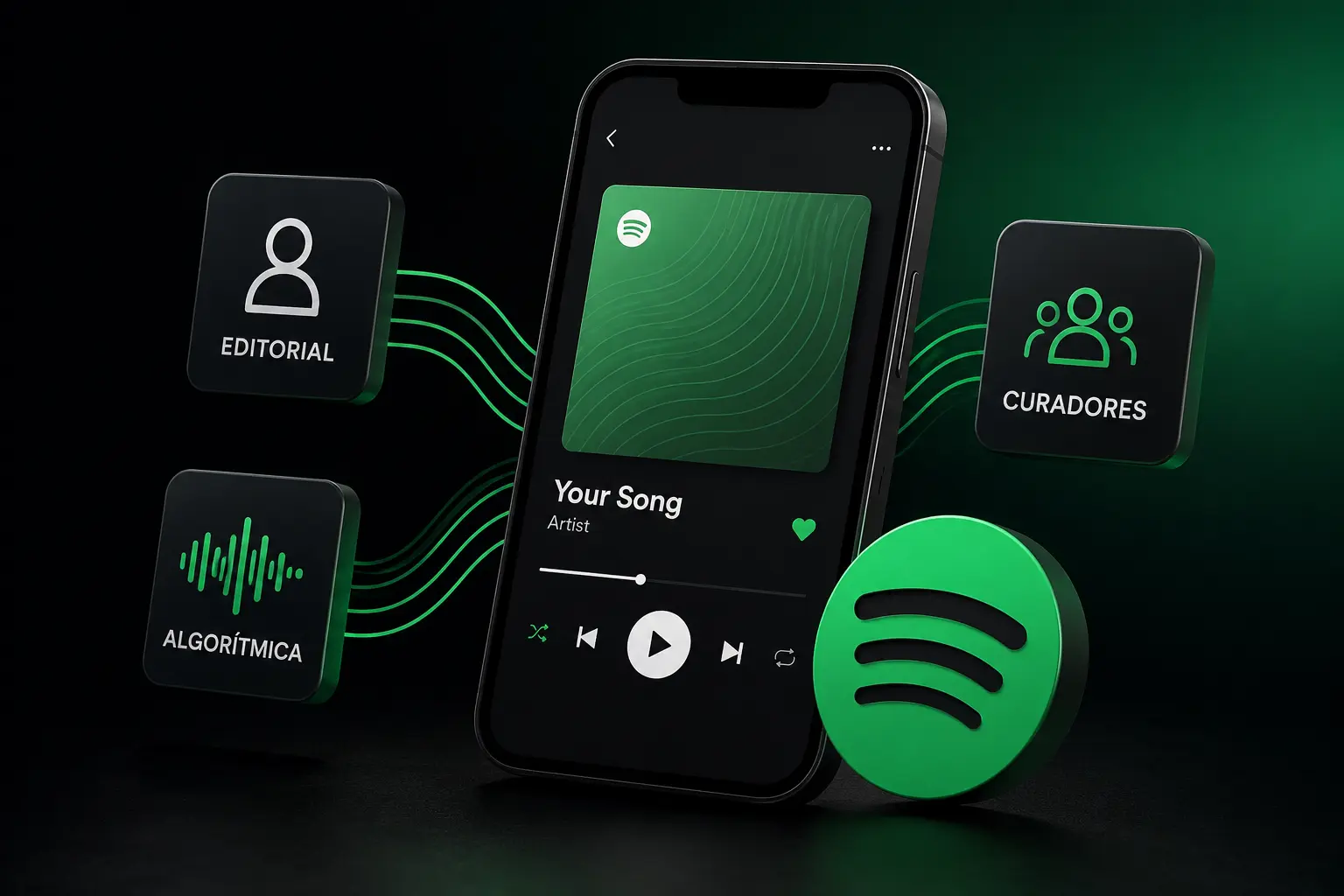 Cómo entrar en playlists de Spotify en 2026